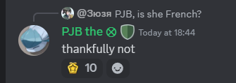 PJB is not french